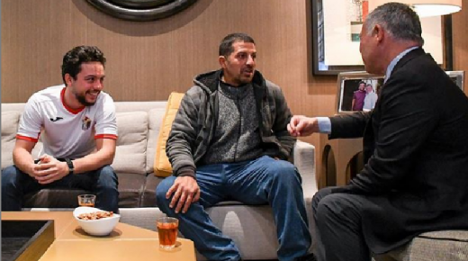 ولي العهد الأردني إلى دبي لتشجيع “النشامى”