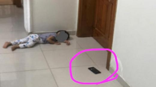 طفل يحتجز والدته في المطبخ لمده زمنية تبلغ 4 ساعات