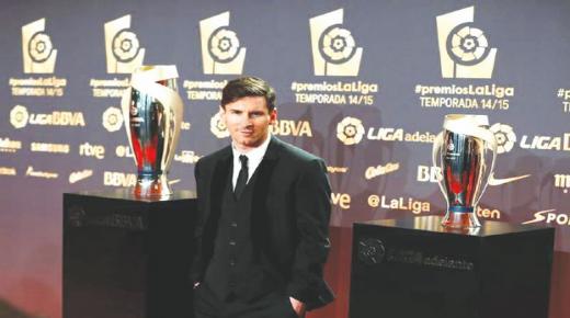 للمرة السادسة.. ميسي الأفضل في «الليغا»