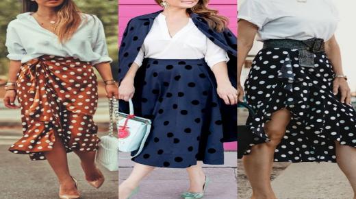 أفكار لتنسيق البولكا دوت بستايل عصري