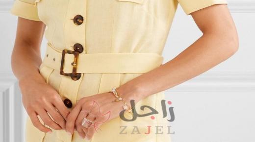 أساور ذهب رفيعة لأنوثة لا مثيل لها