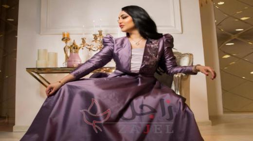 فساتين كم طويل