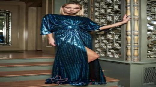 موديلات فساتين سهرة جليتر بحسب شكل الجسم