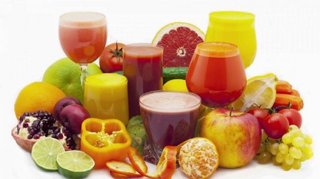 فوائد عصير الفواكه على صحة الجسم