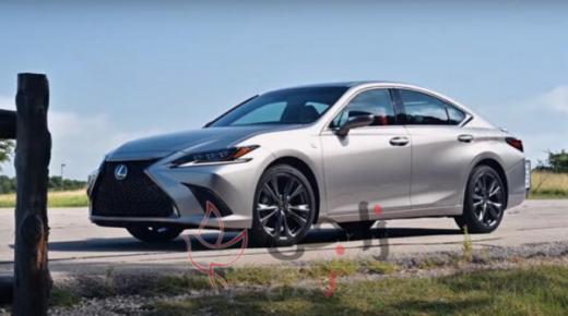 النموذج الفاخر الجديد من لكزس