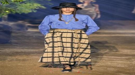 أزياء الكاروهات تستكمل رواجها على منصات العروض لصيف 2020