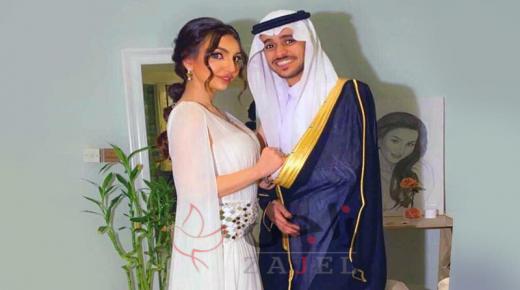 عقد قران الفنان عايض والممثلة هبة حسين