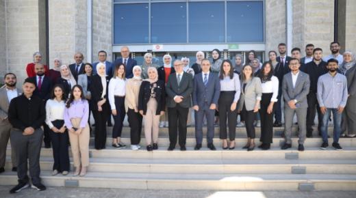 استقبال الفوج الأول من متدربي أكاديمية سلطة النقد