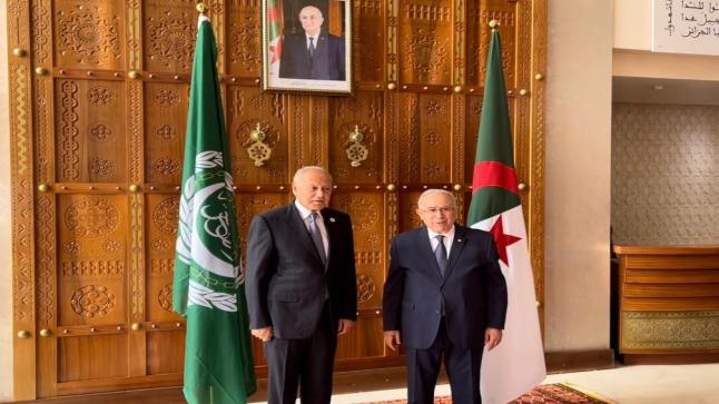 الأمين العام لجامعة الدول العربية يزور مقام الشهيد بالعاصمة الجزائرية