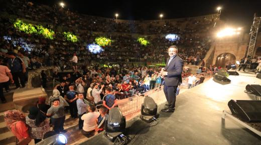 منير وسركيس وشرارة وماضي يسدلون الستار على فعاليات مهرجان جرش ال 34