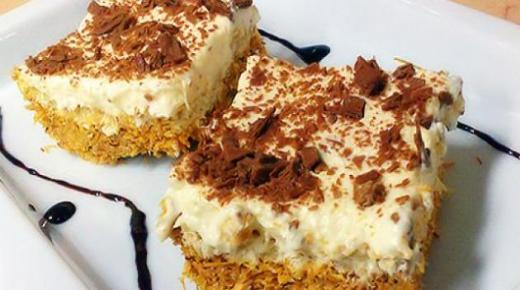 حلى الشعيرية بالكريم كراميل