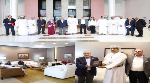 وفد من عمان الاهلية يشارك في حفل تخريج طالبات “كلية الزهراء للبنات ” في سلطنة عمان ويزور جامعة قابوس وكلية الخليج