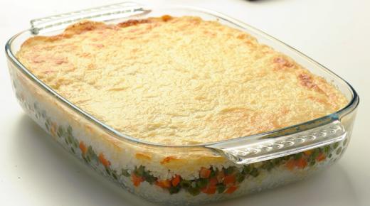 الأرز بالبشاميل