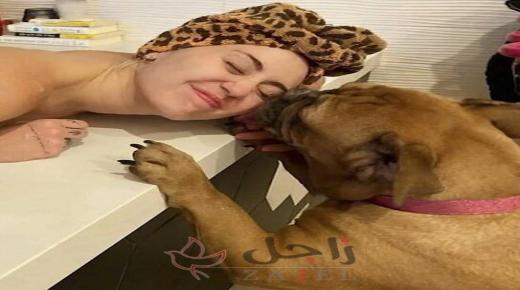 اسم عارضة أزياء شهيرة…اطلقته مايلي سايرس على كلب انقذته