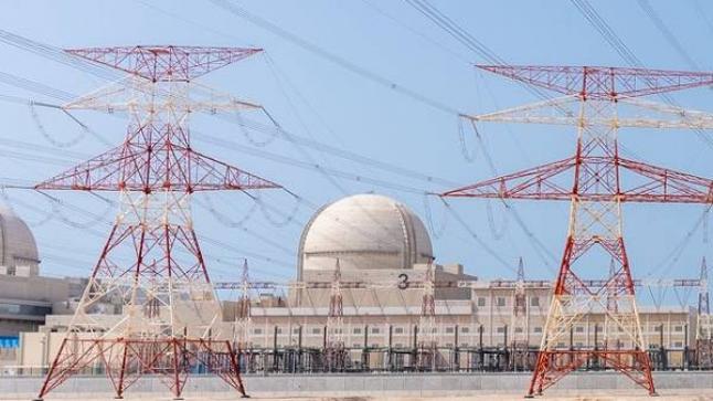 بدء تشغيل ثالث محطات براكة للطاقة النووية السلمية