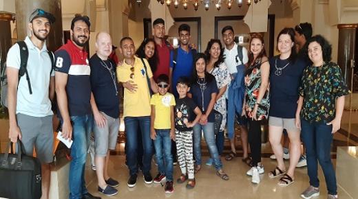 غروندفوس تنظم يوماً عائليّاً في فندق ومنتجع ميرامار شاطئ العقة في الفجيرة