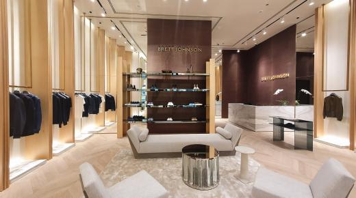 “ذا فت آوت” تجهز “بريت جونسون بوتيك” في دبي مول بتصاميم داخلية فاخرة
