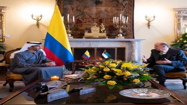 ثاني الزيودي يحضر حفل تنصيب رئيس كولومبيا الجديد
