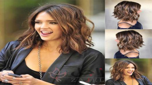 تسريحات شعر فير عريض للشعر القصير