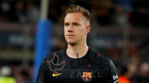 اتفاق تير شتيغين مع برشلونة على تمديد عقده