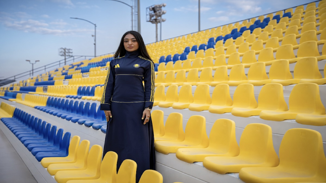 مشجّعات (النصر) أزيائهم تصممها شركة (أديداس)