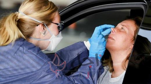 تسرب سائل دماغ امرأة بسبب اختبار كوفيد 19