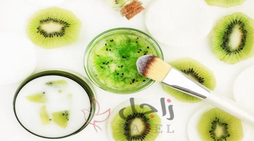خلطات من الكيوي و فوائده للبشرة و الشعر