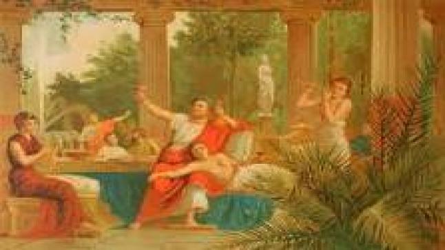 هل تعلم لماذا كان الرومان يأكلون وهم مستلقون؟