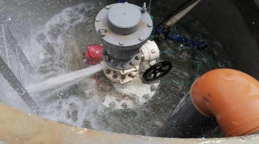 مياه اليرموك تنفذ حملة لتعقيم الخطوط الناقلة