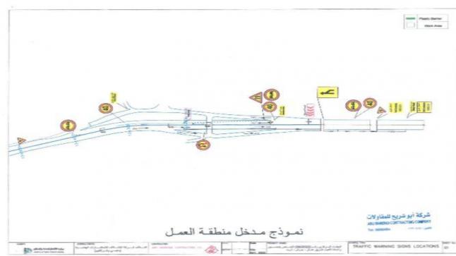 تحويلات على طريق عمان وجرش واربد