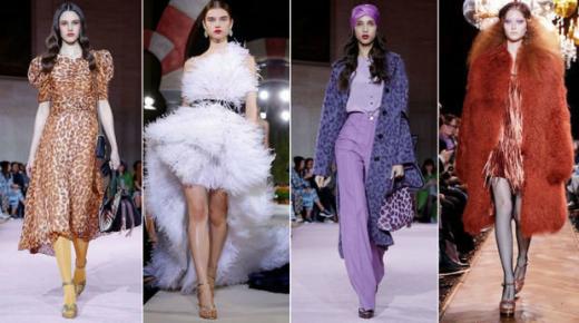 الريش والملابس الفضفاضة أبرز الصيحات الموضة لخريف وشتاء