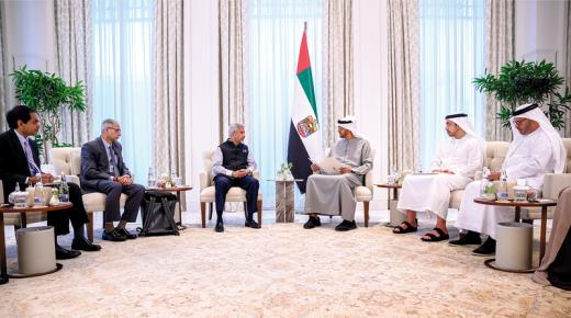 رئيس الدولة يتسلّم رسالة من ناريندرا مودي