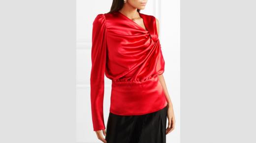 البلوزة الحريرية لإطلالة ربيعية أنيقة