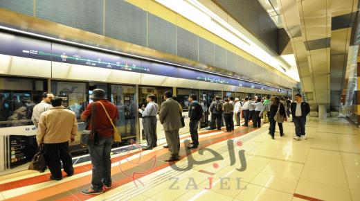 مترو دبي يعمل 24 ساعة ليلة رأس السنة