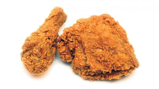 الدجاج المقلي يرفع خطر الوفاة المبكرة