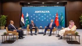 مشاركة وزير الخارجية السعودي في أنطاليا في الاجتماع الوزاري الرباعي