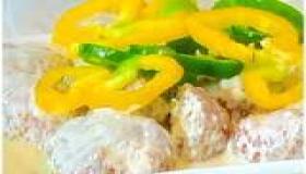 كباب تركي باللبن