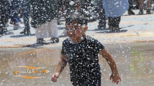 أجواء مائلة للحرارة نهار الاثنين