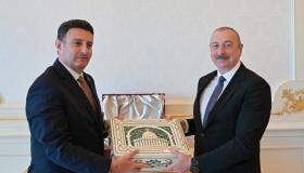 الصفدي ينقل تحيات الملك الى  الرئيس الأذربيجاني