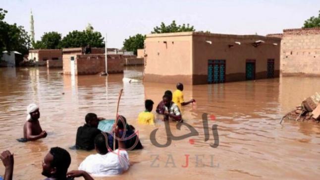 ما زالت السودان تعاني من استمرار الفيضانات و أمطار غزيرة