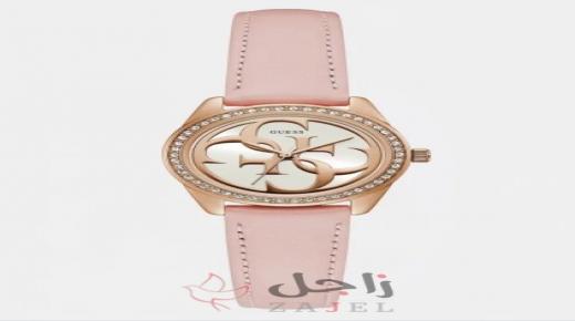 أجمل موديلات الساعات باللون الزهري