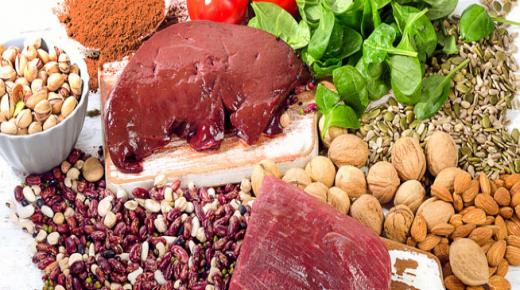 أعراض نقص الحديد في الجسم