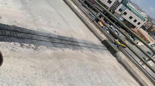 انتهاء أعمال صيانة جسر عين الباشا الاول والثاني