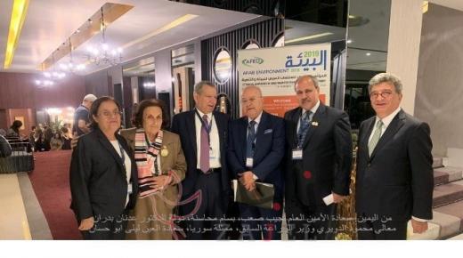 أ.د. محاسنة في ختام مؤتمر “أفد” ببيروت :  من خلال تطبيقات فعلية في جامعة عمان الاهلية حققنا إنجازات وطفرات بيئية وتنموية داخل حرم الجامعة وخارجها