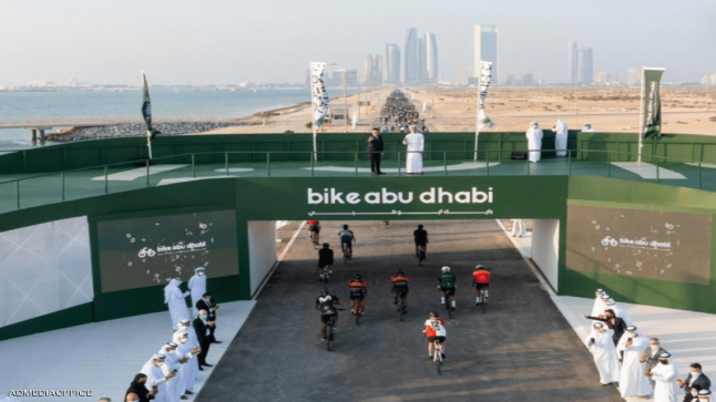 أبوظبي.. أول مدينة بآسيا تحمل لقب “مدينة الدراجات الهوائية”