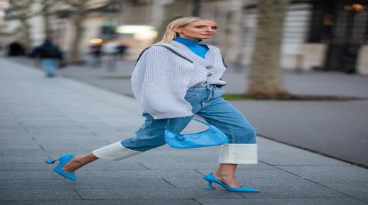 شاهد أمثلة عصرية على مزيج من اللون الأزرق من Leonie Hanne