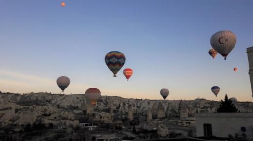 إيقاف رحلات المنطاد في كابادوكيا