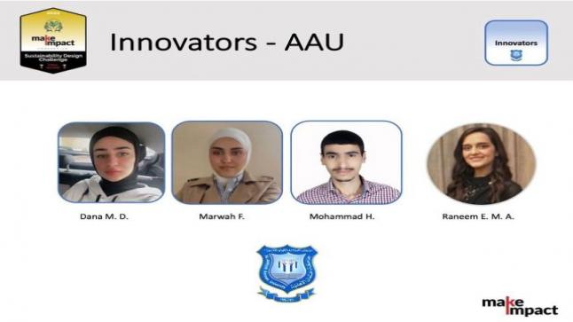 طلبة جامعة عمان الأهلية يفوزون بالمركز الثاني في مسابقة MIC الذي تنظمه جامعة MIT الأميركية …. صور