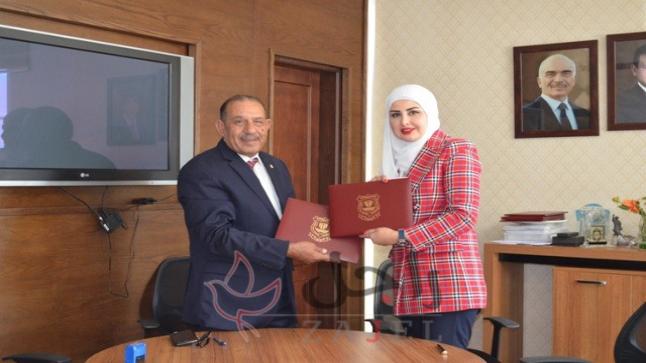 اتفاقية تعاون بين جامعة عمان الأهلية وشركة ميامي للتدريب