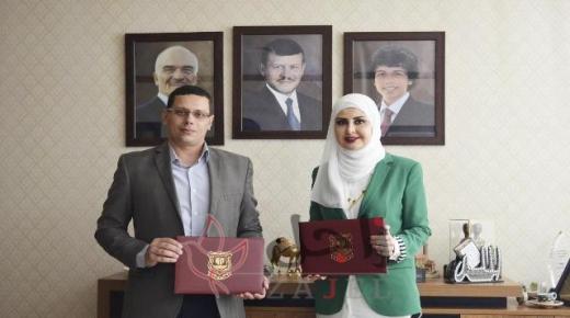 اتفاقية تعاون لطرح دبلومات تدريبية في جامعة عمان الأهلية